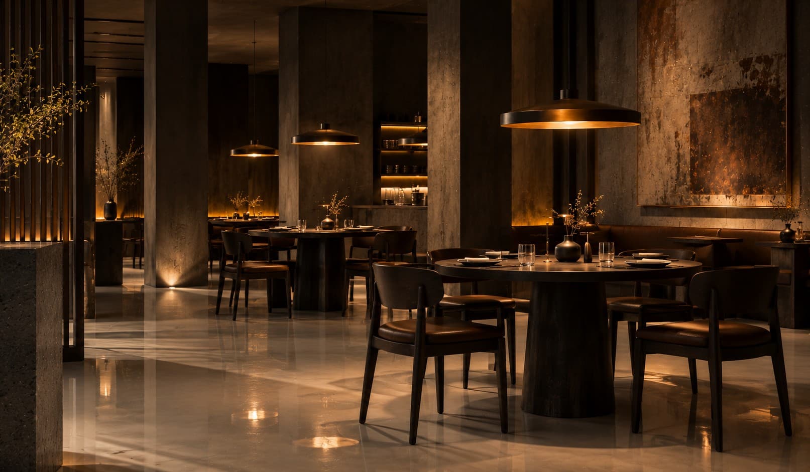 Restaurants interior — h-aesthetic studio